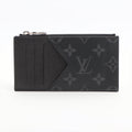 Louis Vuitton Monogram M30271 Coin Card Hers Black Coin Case