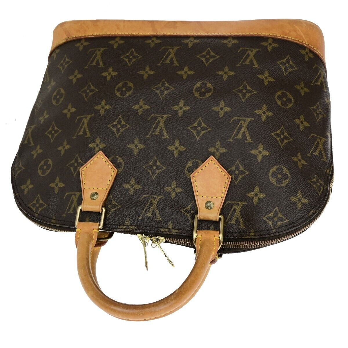 Louis Vuitton Alma  Canvas Handbag
