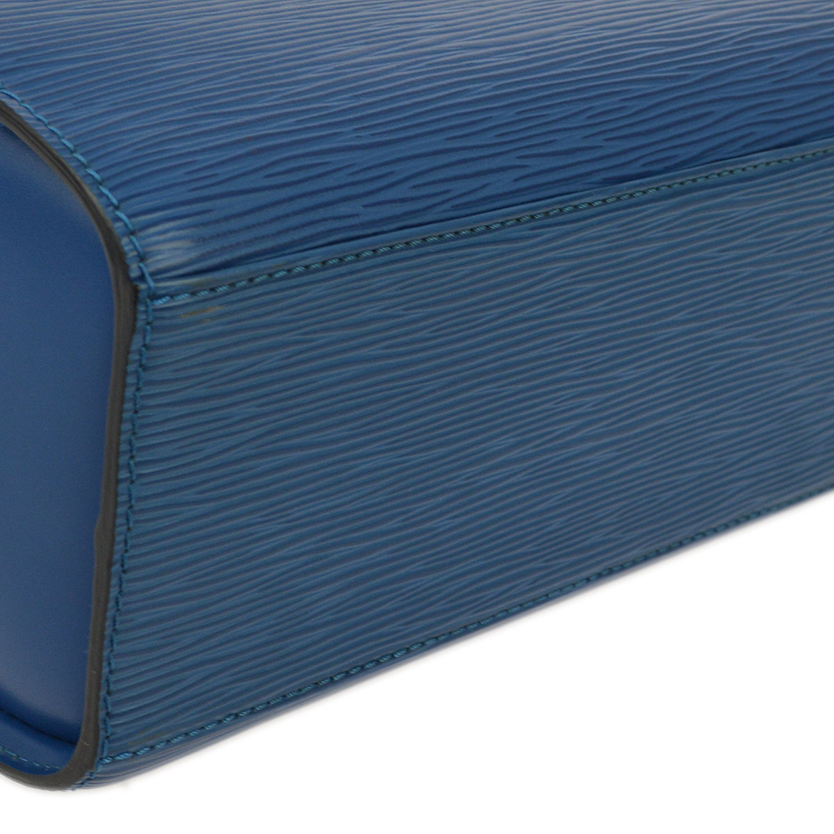 Louis Vuitton 1998 Blue Epi Pont Neuf Handbag M52055