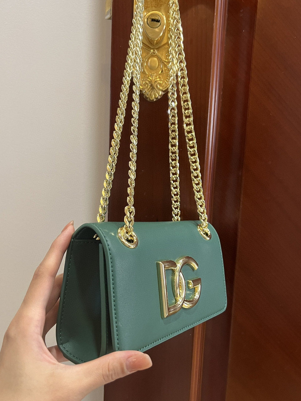 GLAMI Polished 3.5 Phone Bag Green For Women 7.3in/19cm GLAMI