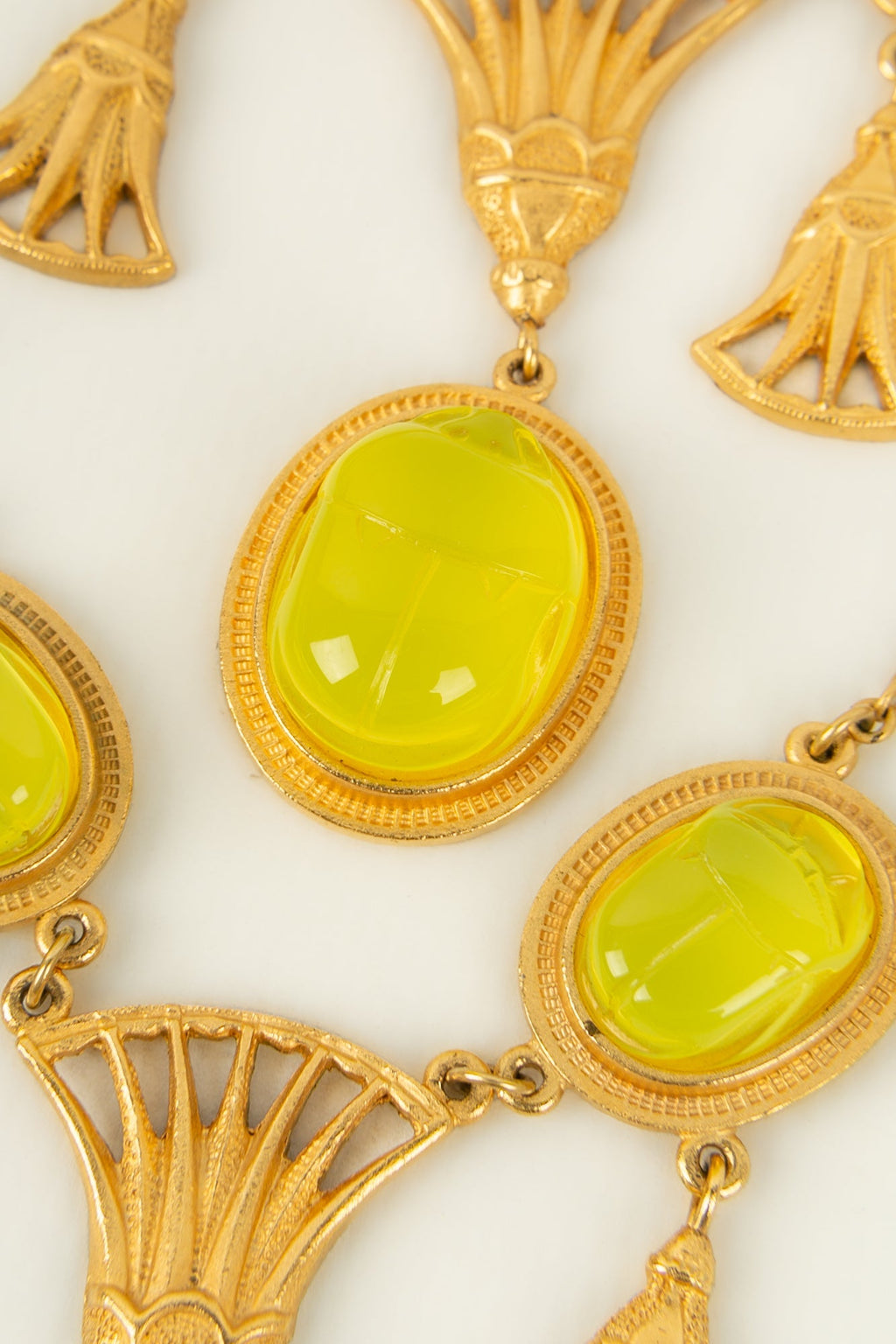 Collier / Parure ÃƒÆ’Ã¢â‚¬Â°gyptienne Christian Dior 2004