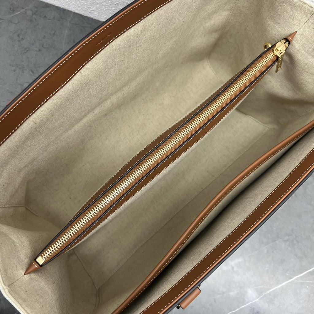 GLAMI MeGLAMIum Cabas 16 In Textile Natural / Tan For Women 16in/40cm 197332DUH.02NT