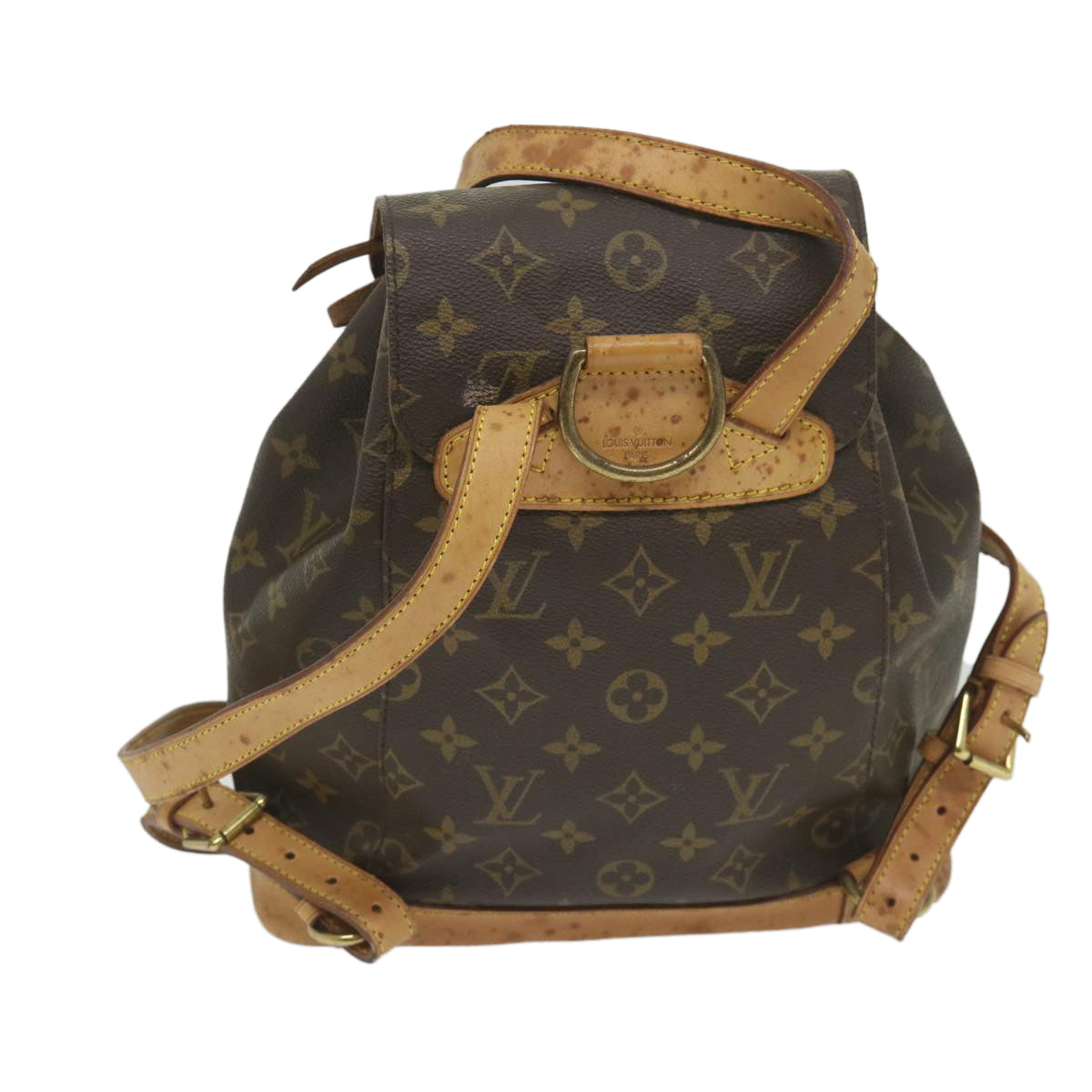 Louis Vuitton Montsouris  Canvas Backpack Bag ()