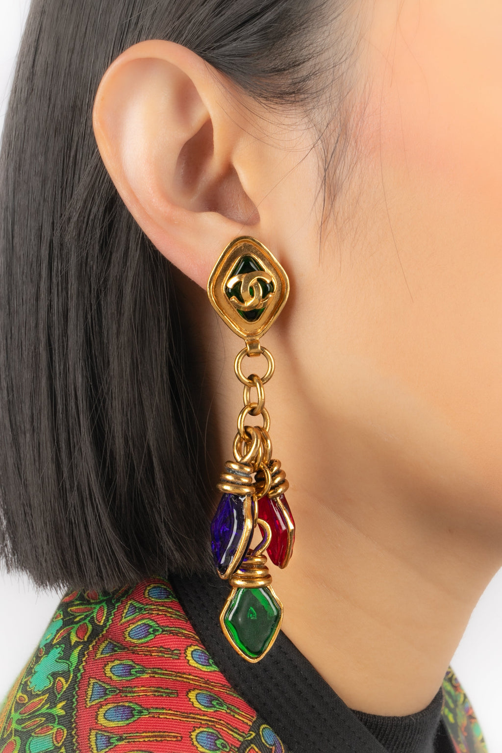 Boucles d'oreilles Chanel 1995