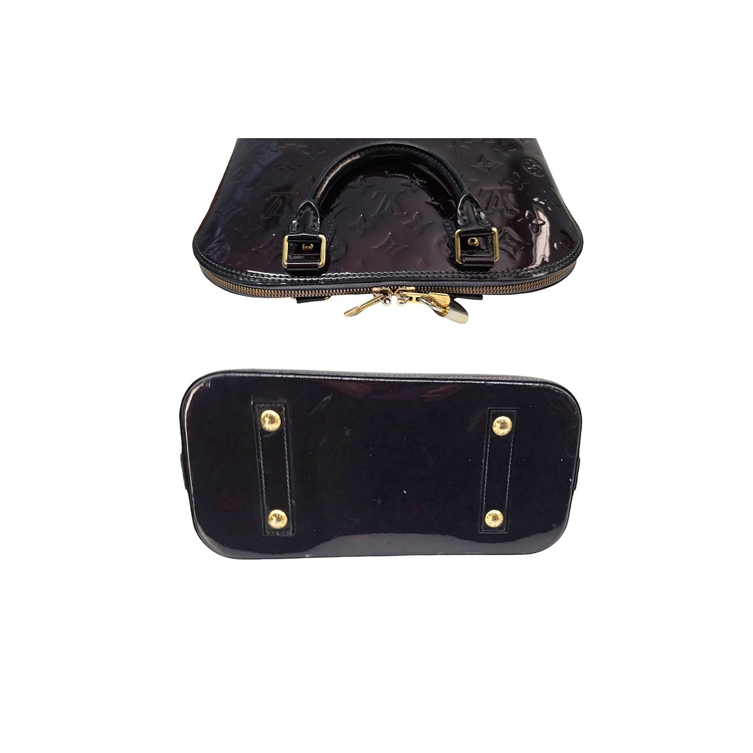 Louis Vuitton Monogram Vernis Alma PM