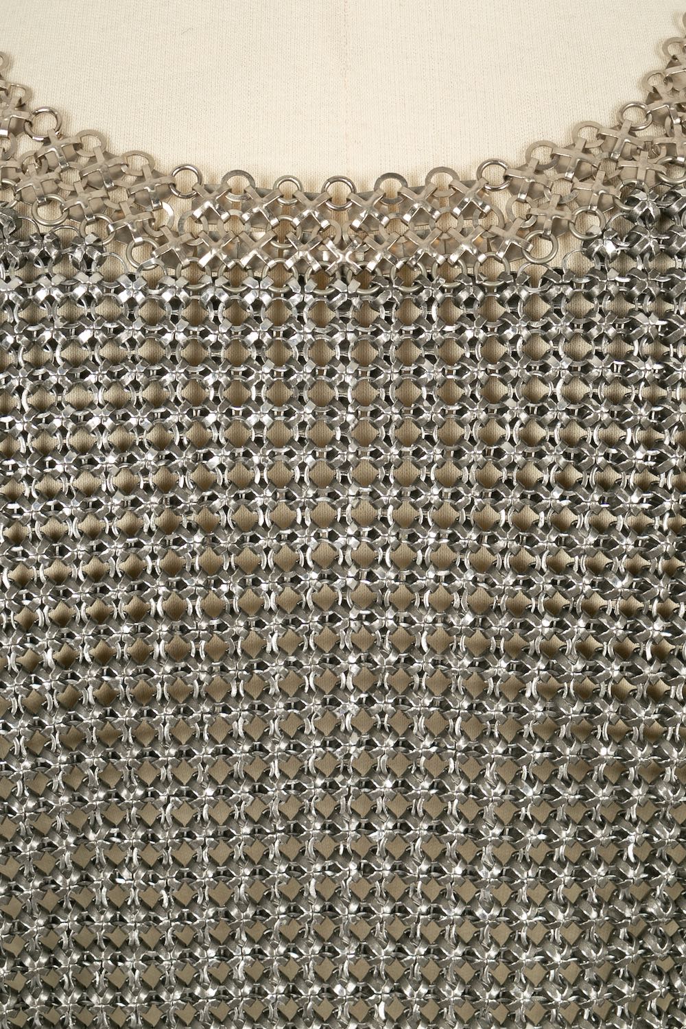 Manteau en maille Paco Rabanne