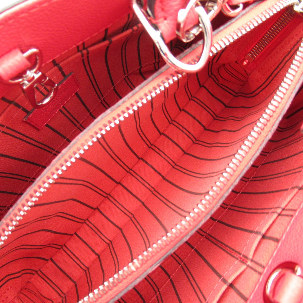 Louis Vuitton Montaigne BB Shoulder Bag Leather Monogram Emplant  Pink M54199