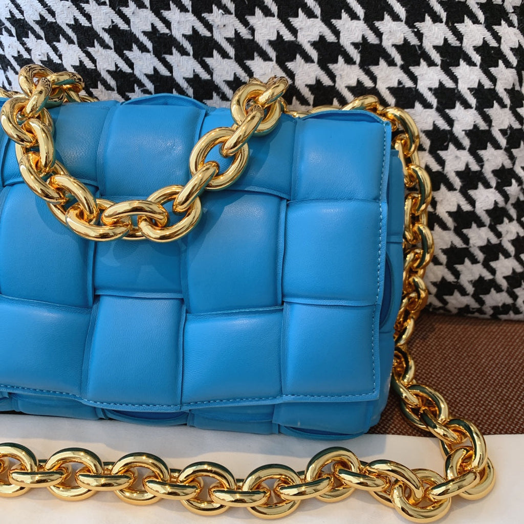 GLAMI Chain Cassette Blue, For Women, WomenÃƒÂ¢Ã¢â€šÂ¬Ã¢â€žÂ¢s Bags 10.2in/26cm