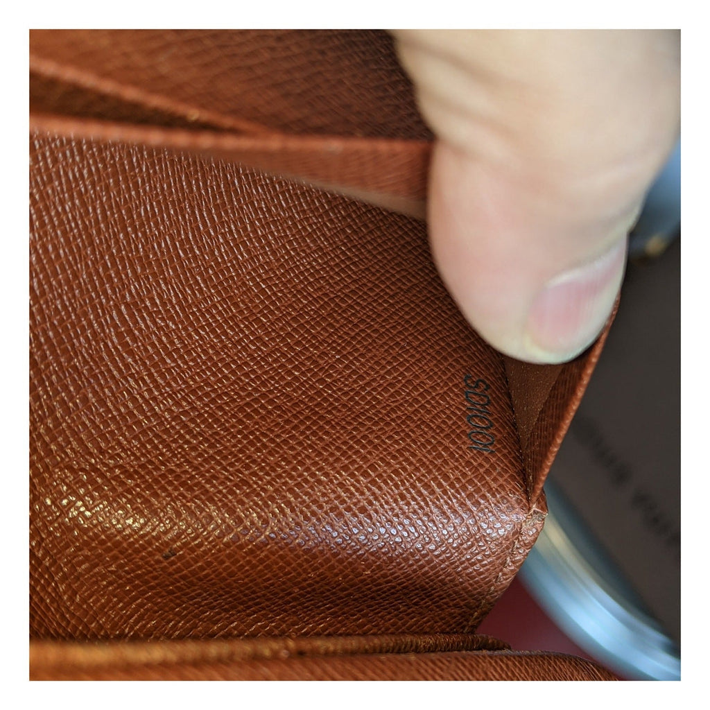 Louis Vuitton Monogram Porte Monnaie Tresor Wallet