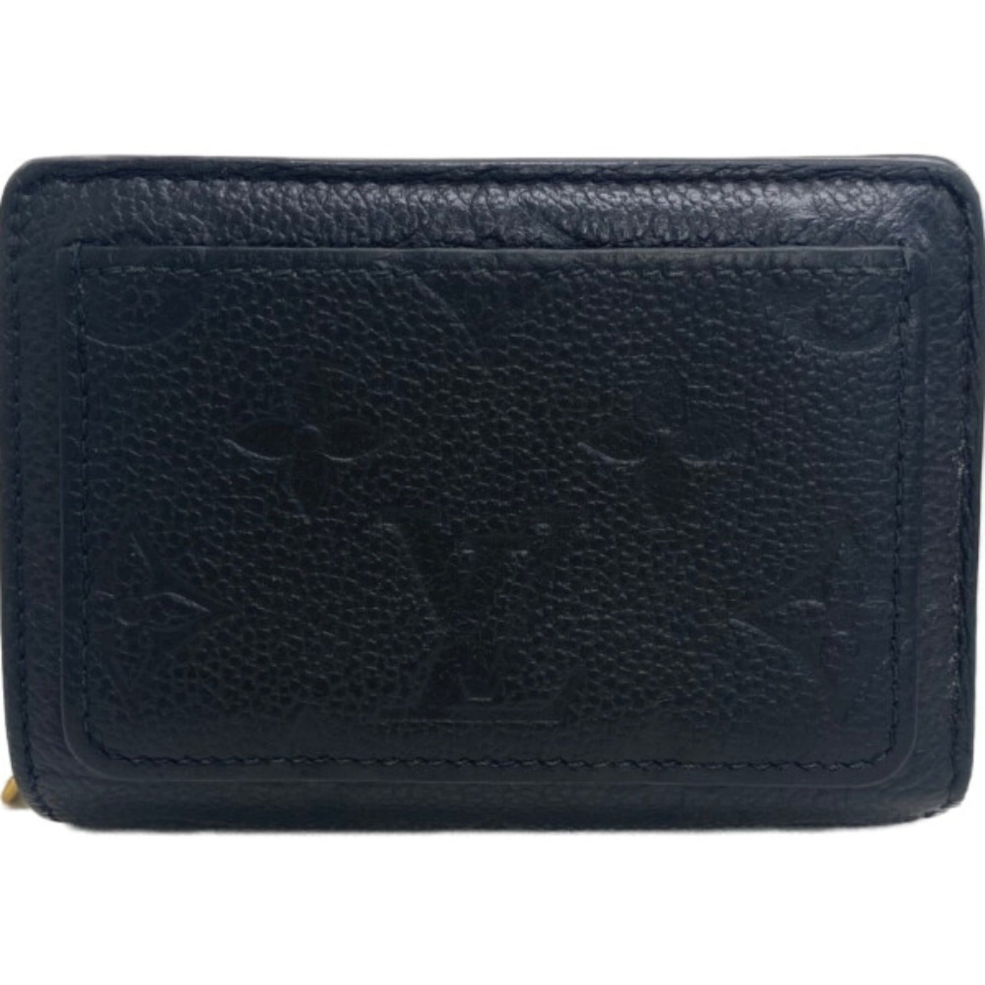 Louis Vuitton Compact Zip  Leather Wallet  ()