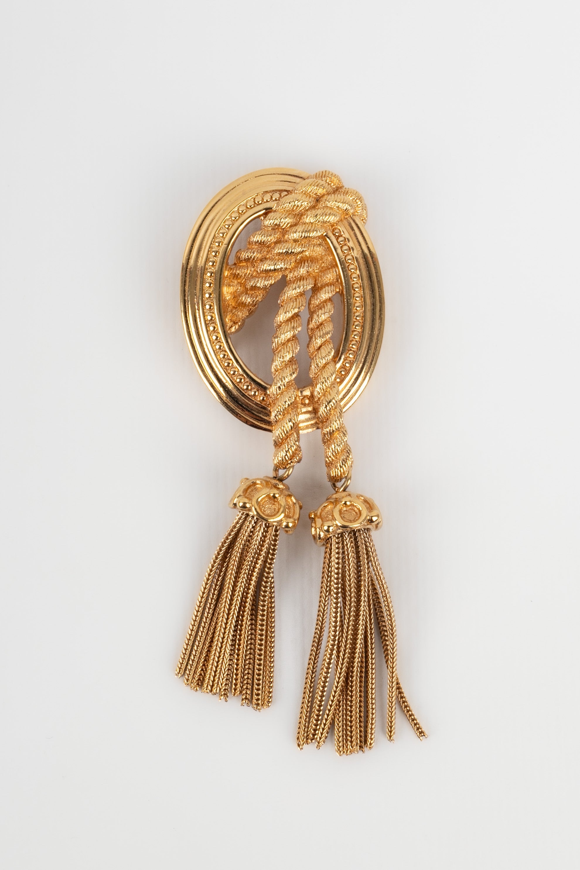 Broche en mÃƒÆ’Ã‚Â©tal dor Dior