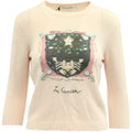 Dior Cancer Zodiac Sweater in Light Pink Cashmere
