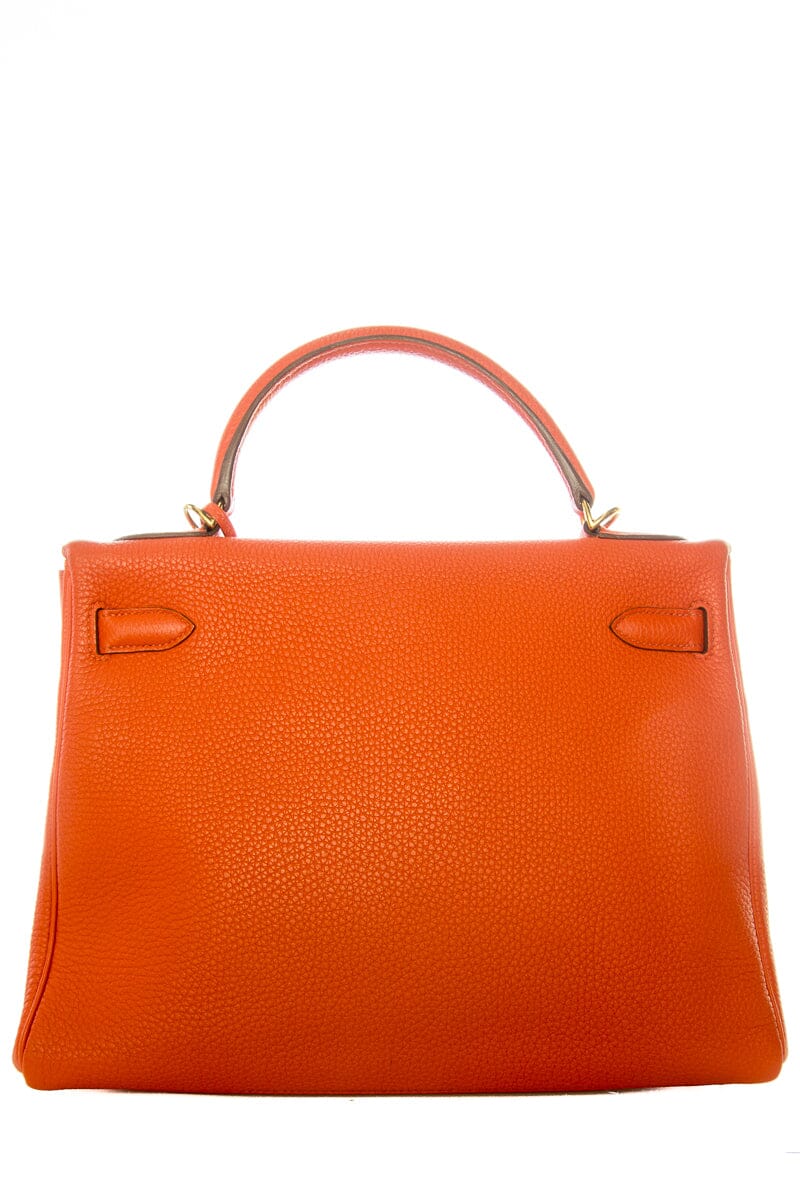 HermÃƒÆ’Ã‚Â¨s Cappucine Kelly 32 Togo GHW  Handbag