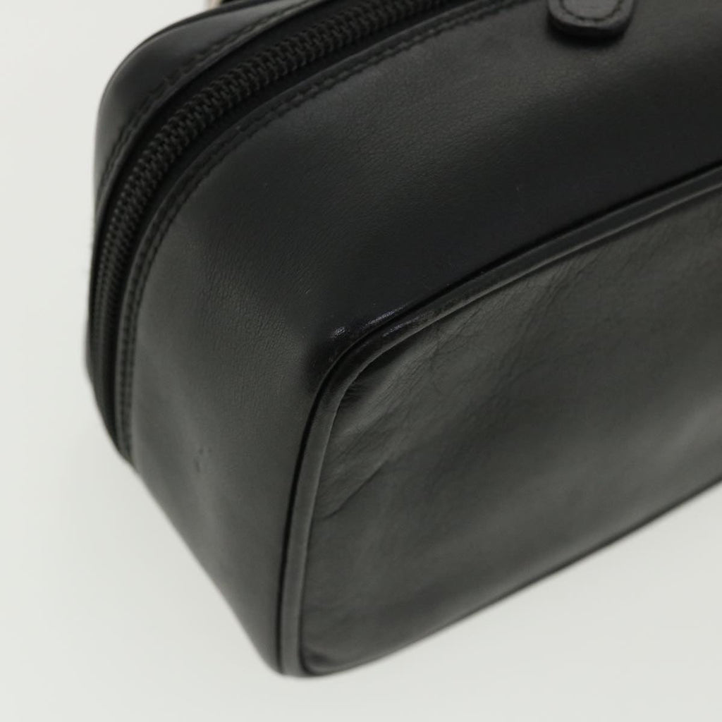 GUCCI Pouch Leather Black 3219560141 ac1049