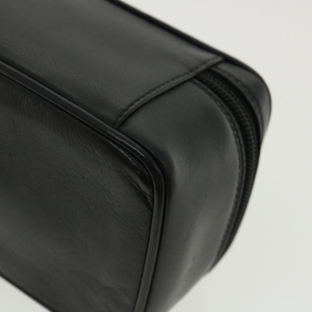 GUCCI Pouch Leather Black 3219560141 ac1049