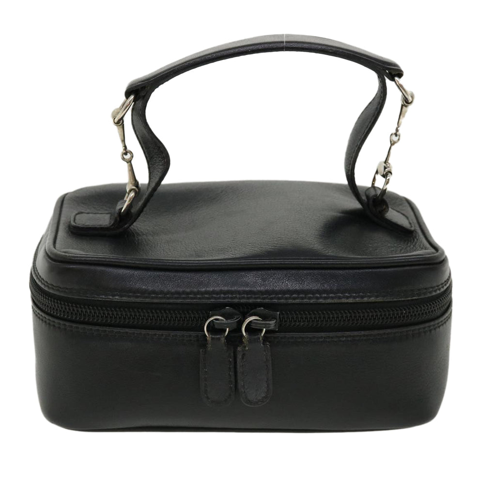 GUCCI Pouch Leather Black 3219560141 ac1049