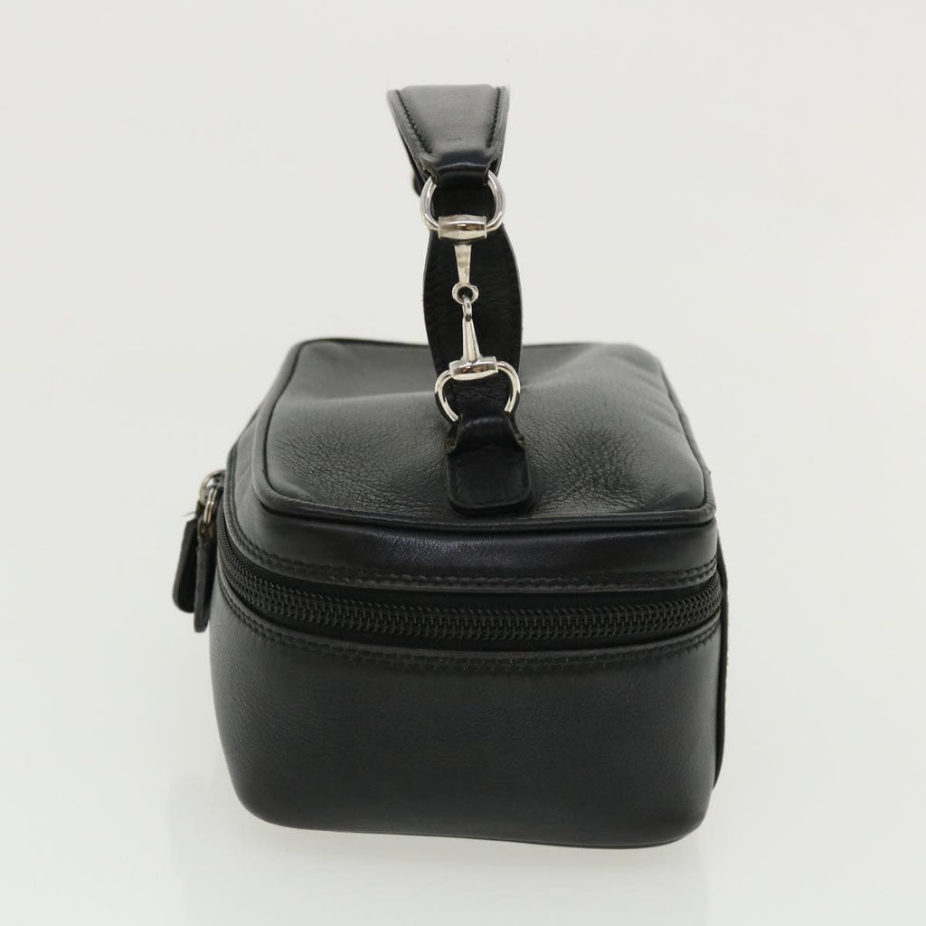 GUCCI Pouch Leather Black 3219560141 ac1049