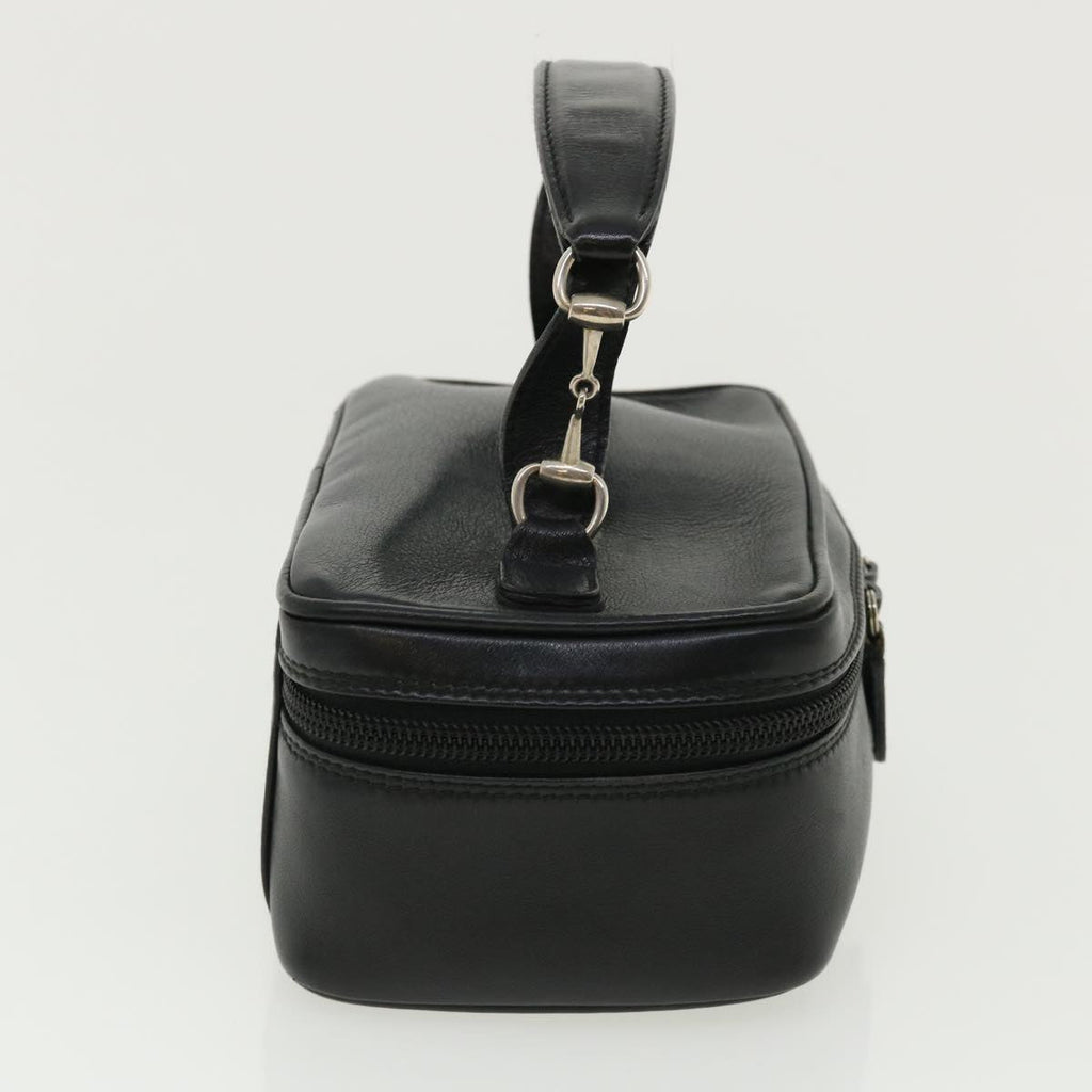 GUCCI Pouch Leather Black 3219560141 ac1049