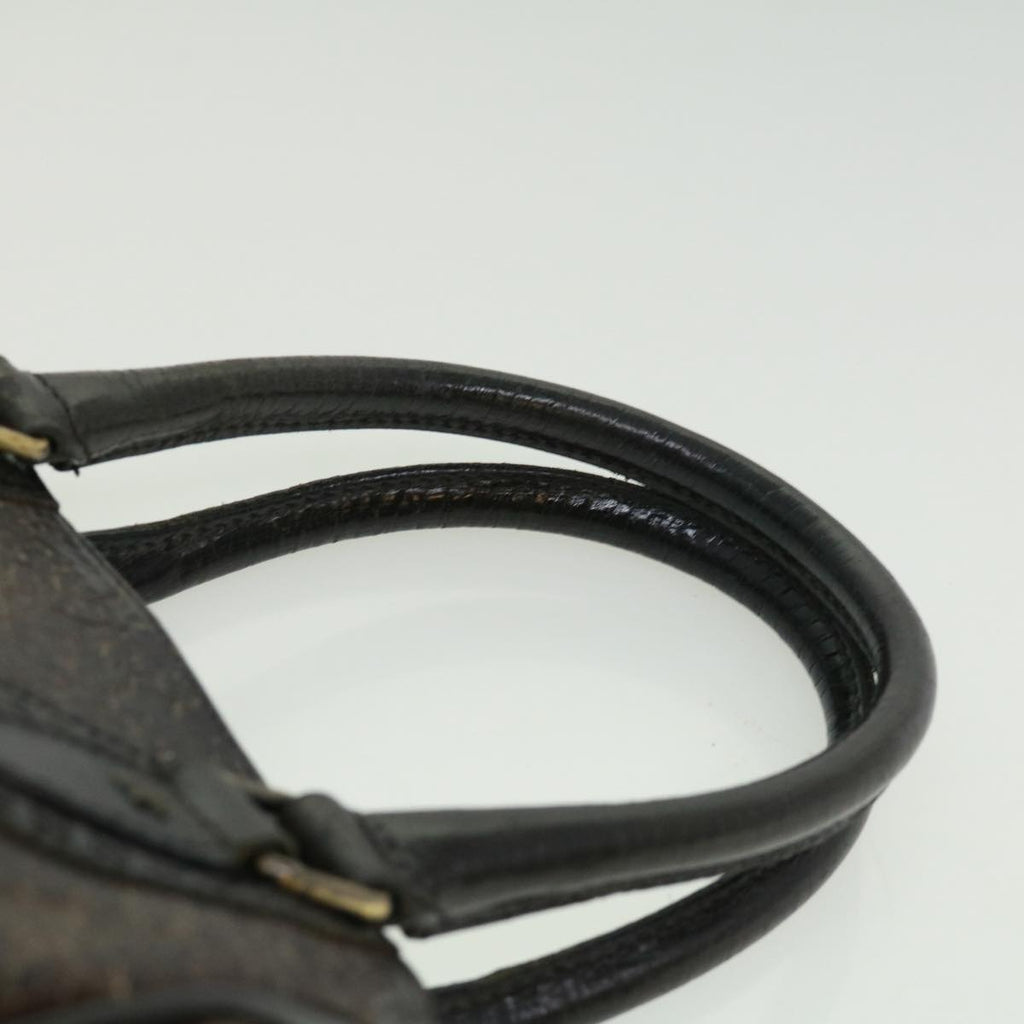 FENDI Hand Bag Leather Brown ac1144