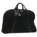 FENDI Zucchino Canvas Boston Bag Black ac1172