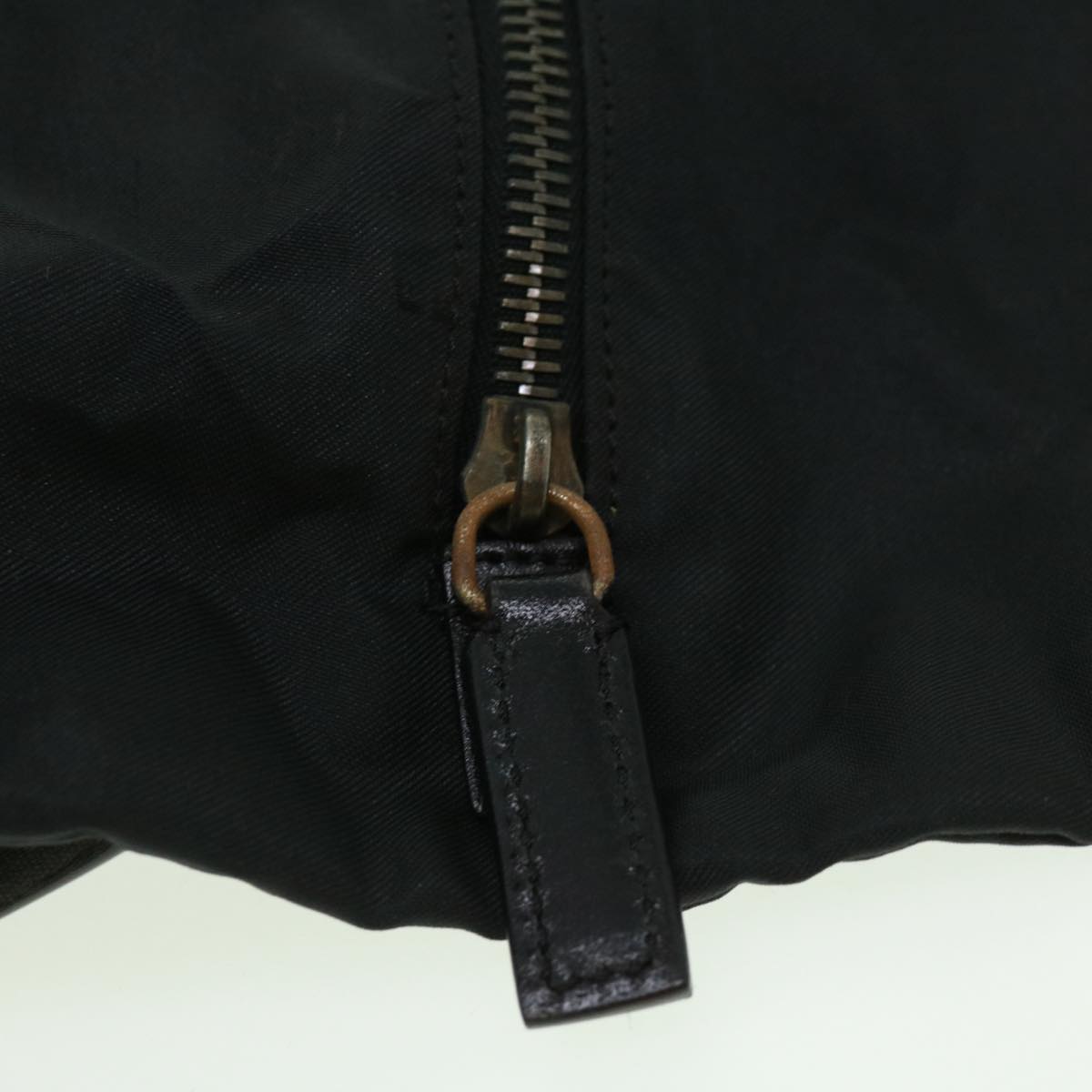 FENDI Zucchino Canvas Boston Bag Black ac1172