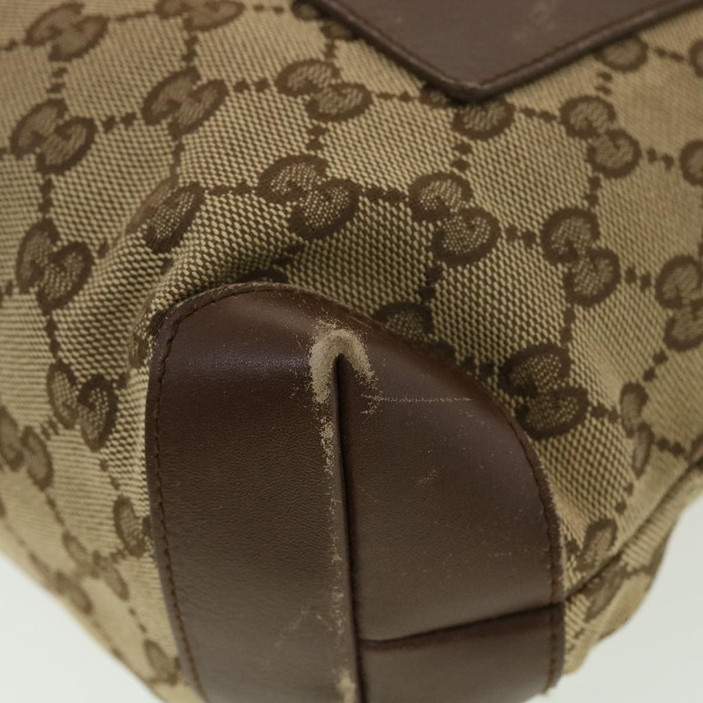 GUCCI GG Canvas Tote Bag Beige ac1327