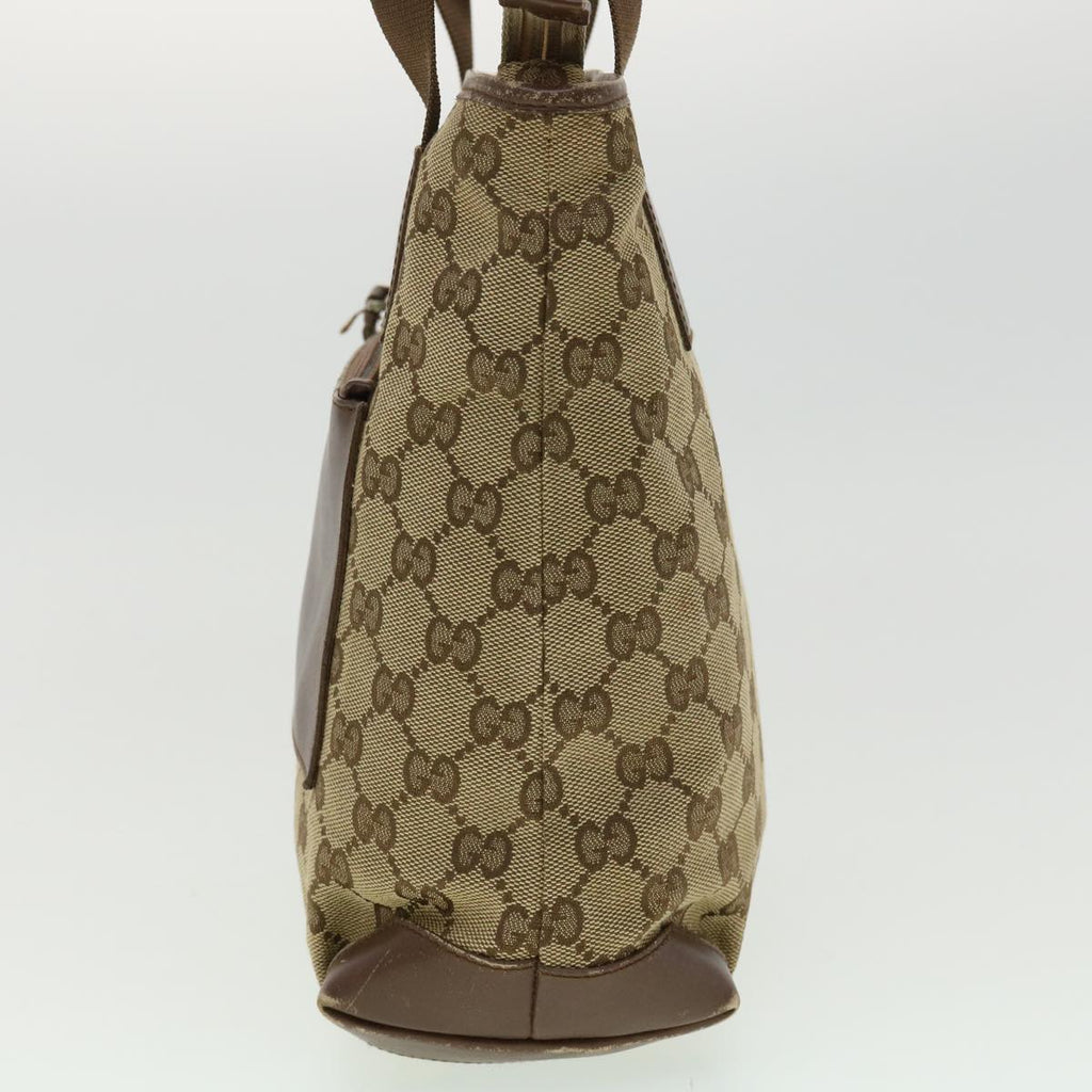 GUCCI GG Canvas Tote Bag Beige ac1327