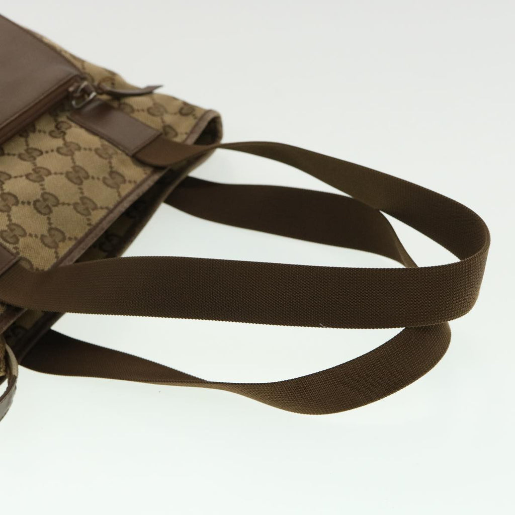 GUCCI GG Canvas Tote Bag Beige ac1327
