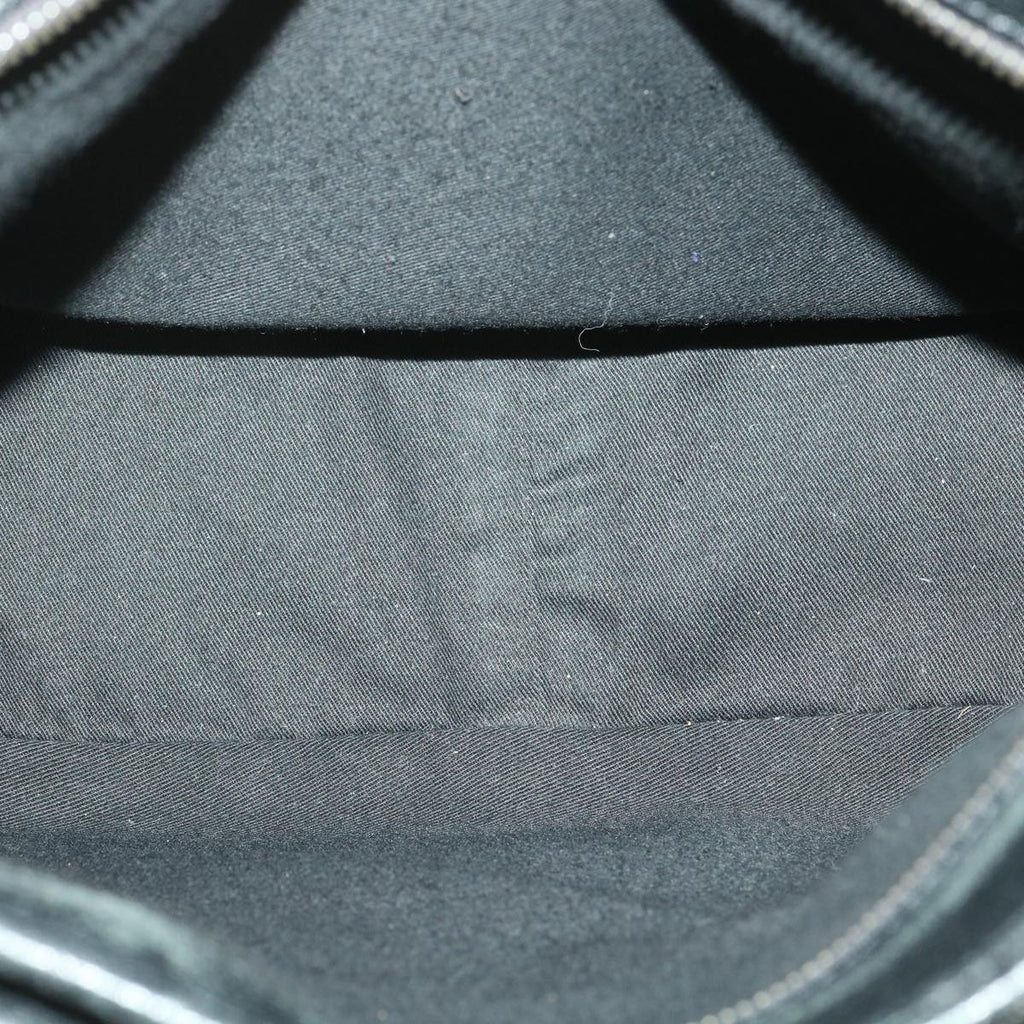 GUCCI GG Canvas Shoulder Bag Black ac1349