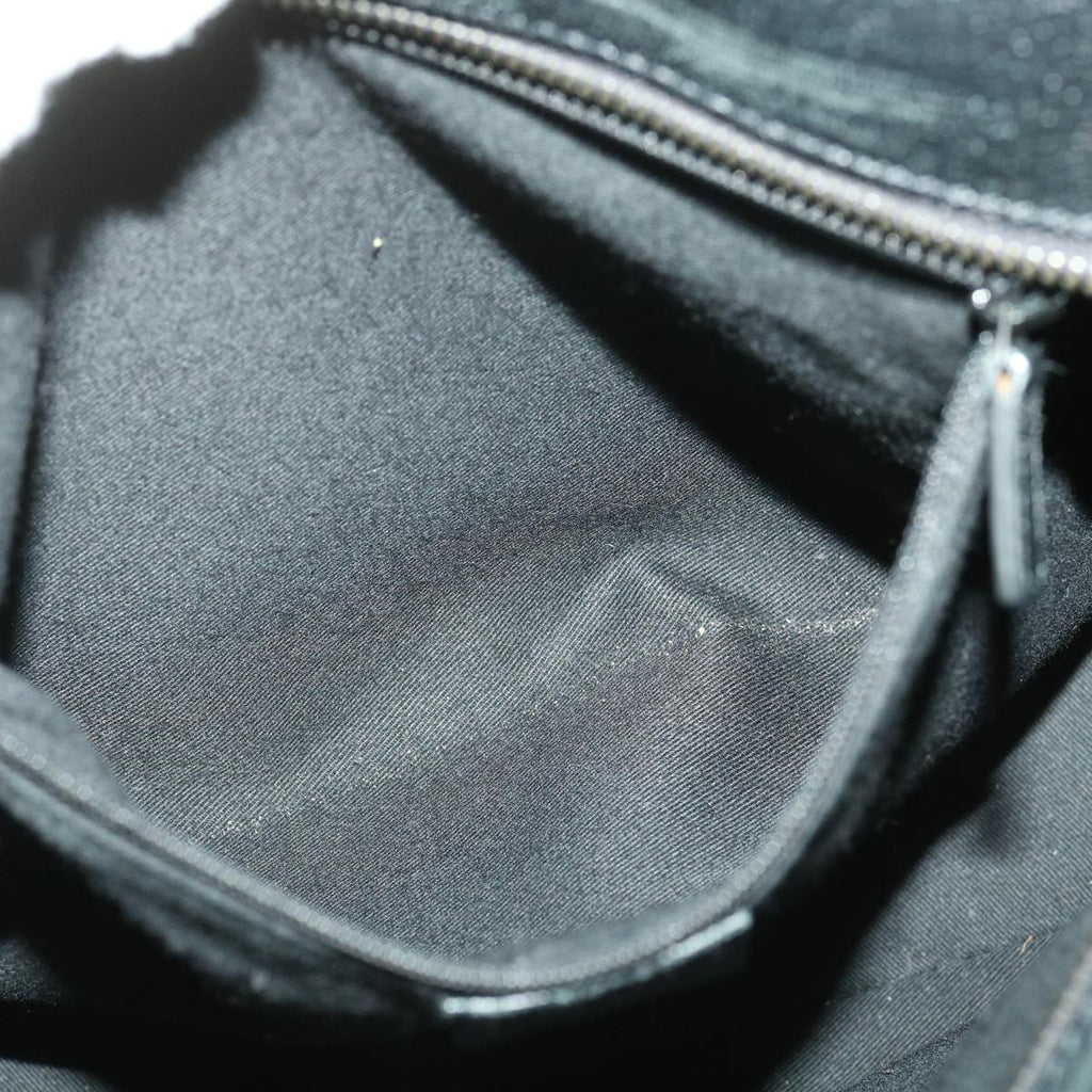 GUCCI GG Canvas Shoulder Bag Black ac1349