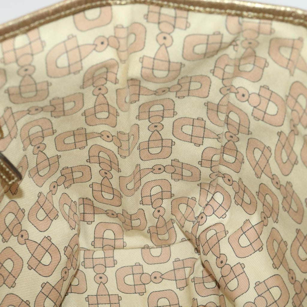 GUCCI GG Canvas Tote Bag Beige Gold 137396 ac1626