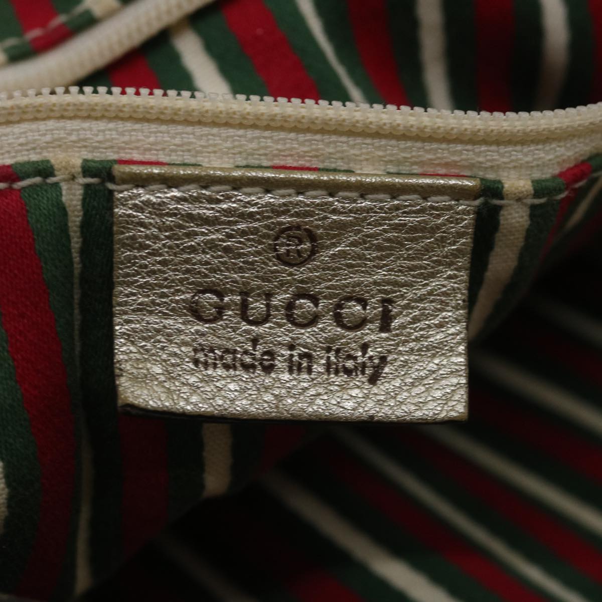 GUCCI GG Canvas Shoulder Bag Beige 130736 ac1684