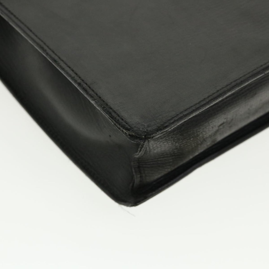 GUCCI Business Bag Leather Black 34044 ac1756