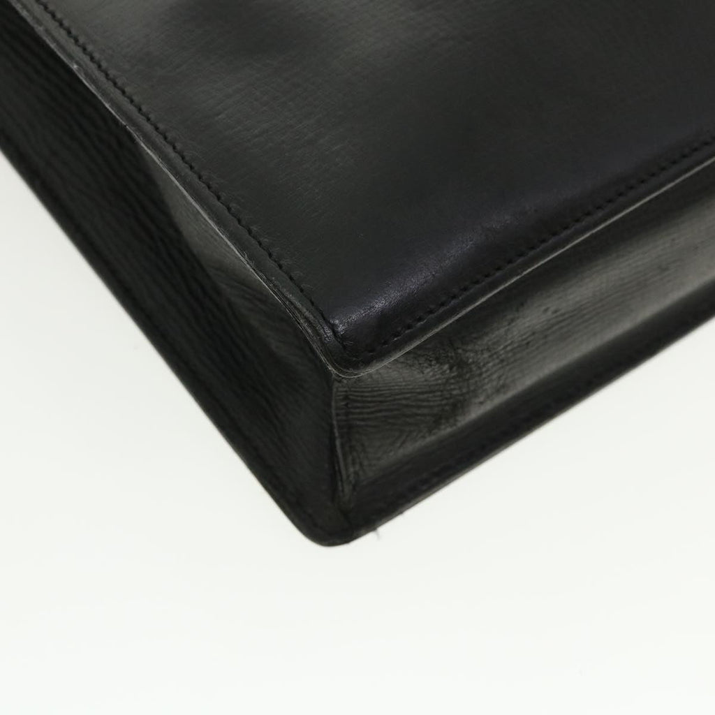 GUCCI Business Bag Leather Black 34044 ac1756