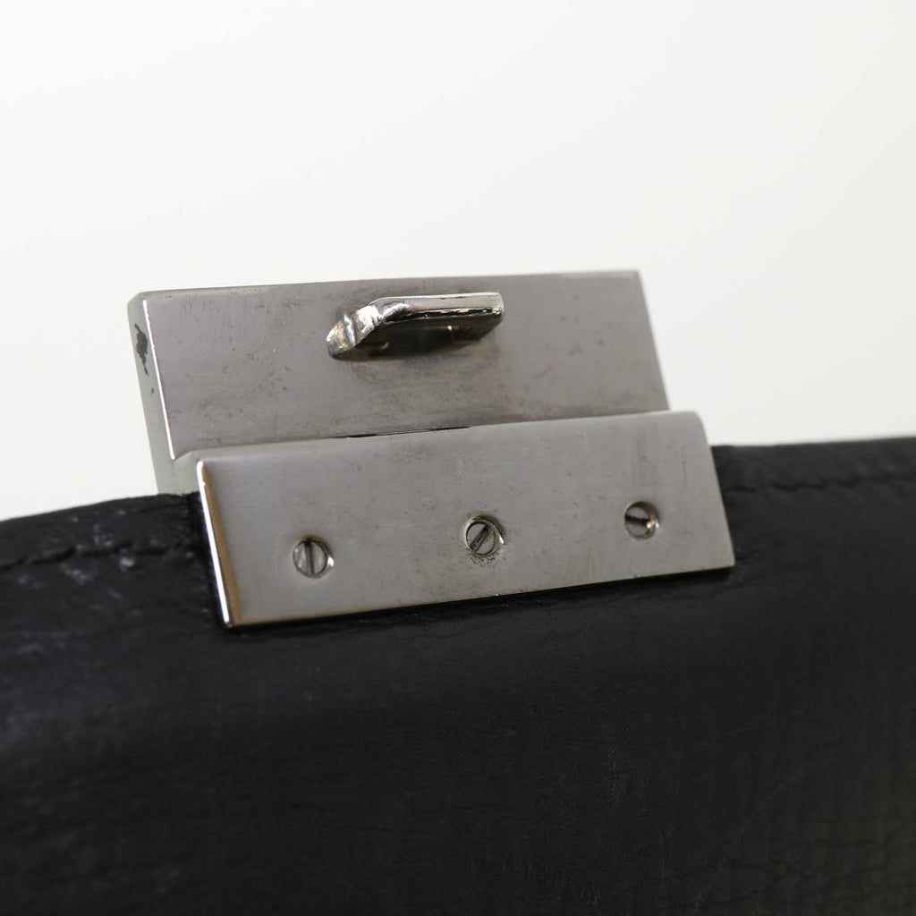 GUCCI Business Bag Leather Black 34044 ac1756