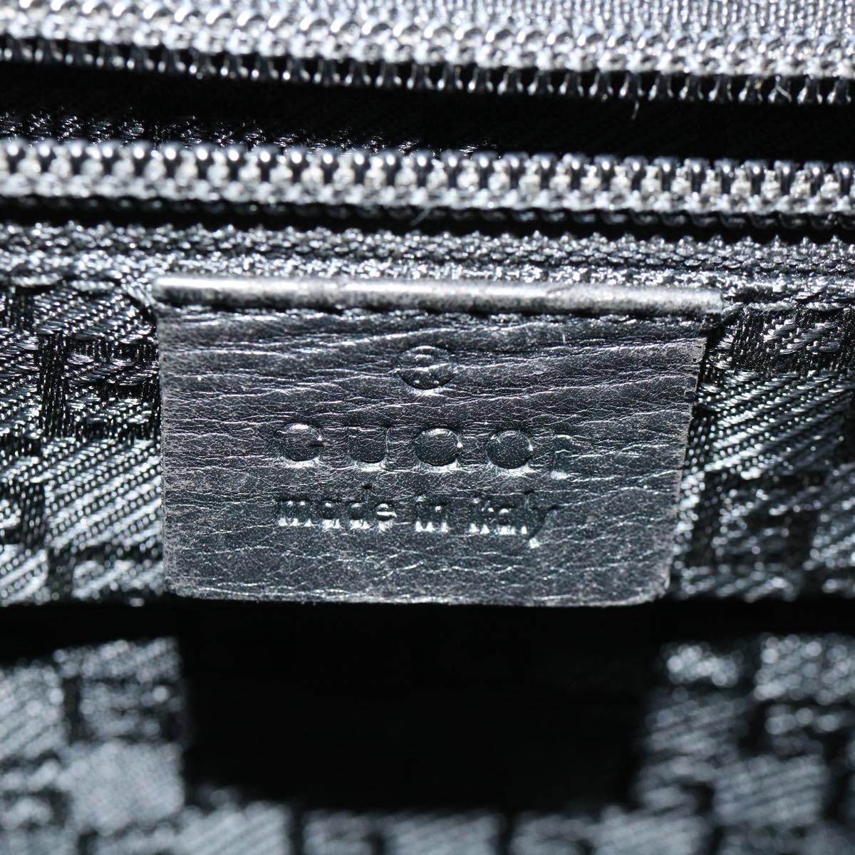 GUCCI Business Bag Leather Black 34044 ac1756