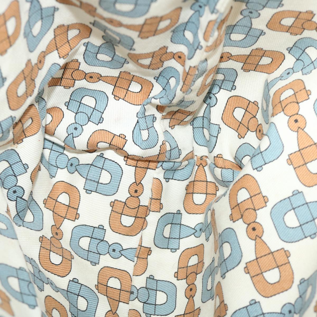 GUCCI GG Canvas Shoulder Bag Leather Light Blue 197953 ac1765