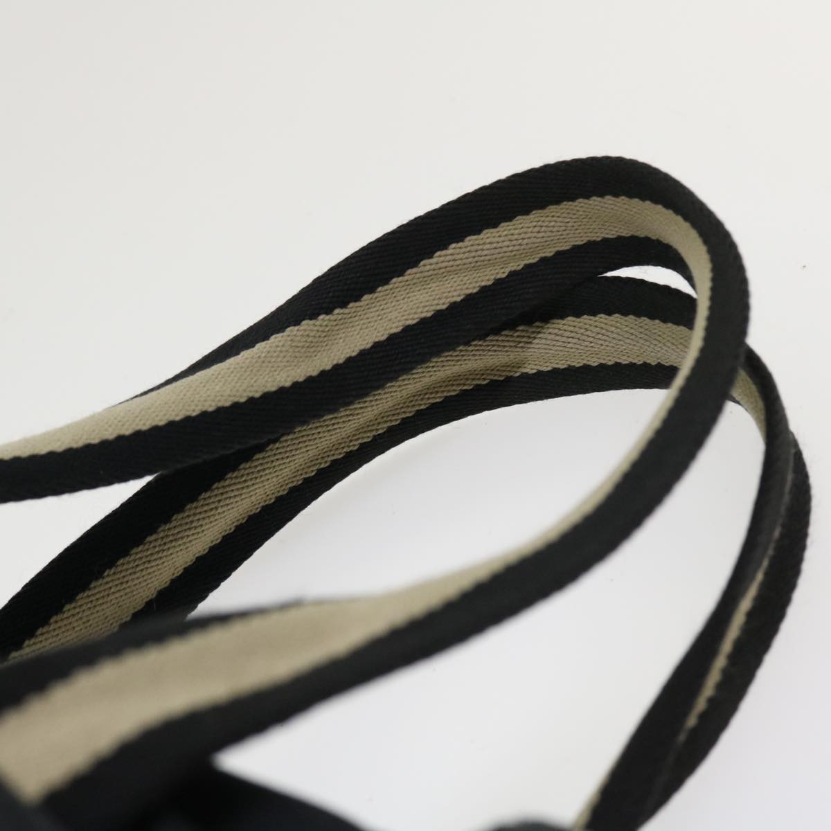 GUCCI GG Canvas Tote Bag Black White 0190402 ac1822