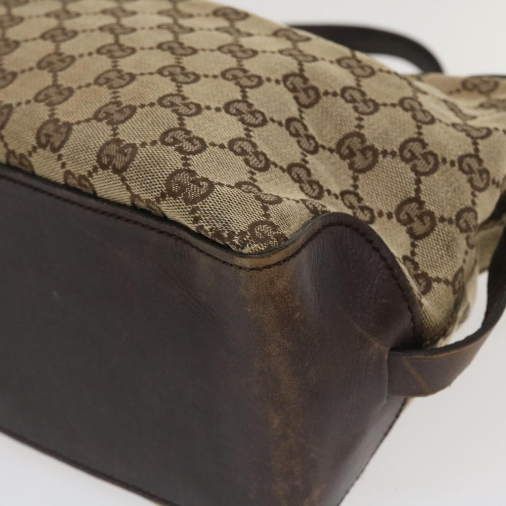 GUCCI GG Canvas Hand Bag Beige 106251 ac1823