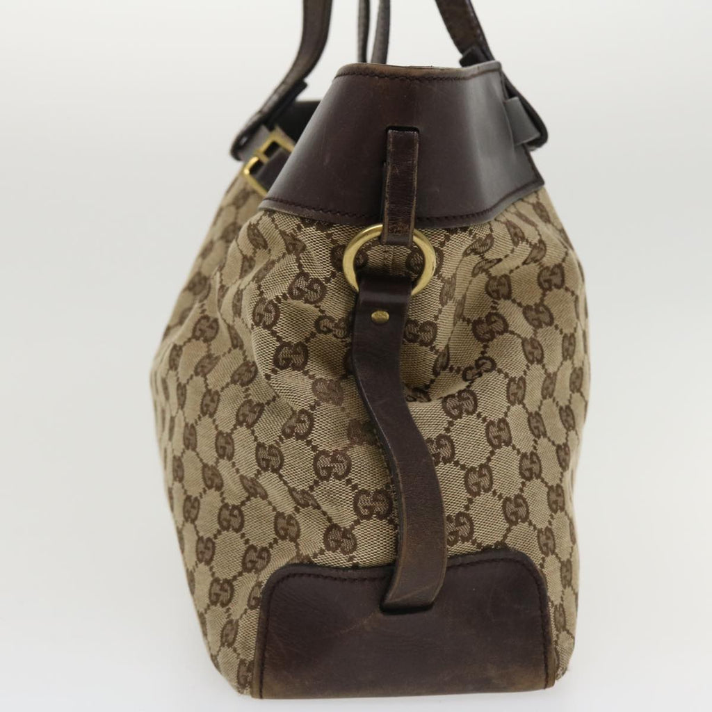 GUCCI GG Canvas Hand Bag Beige 106251 ac1823