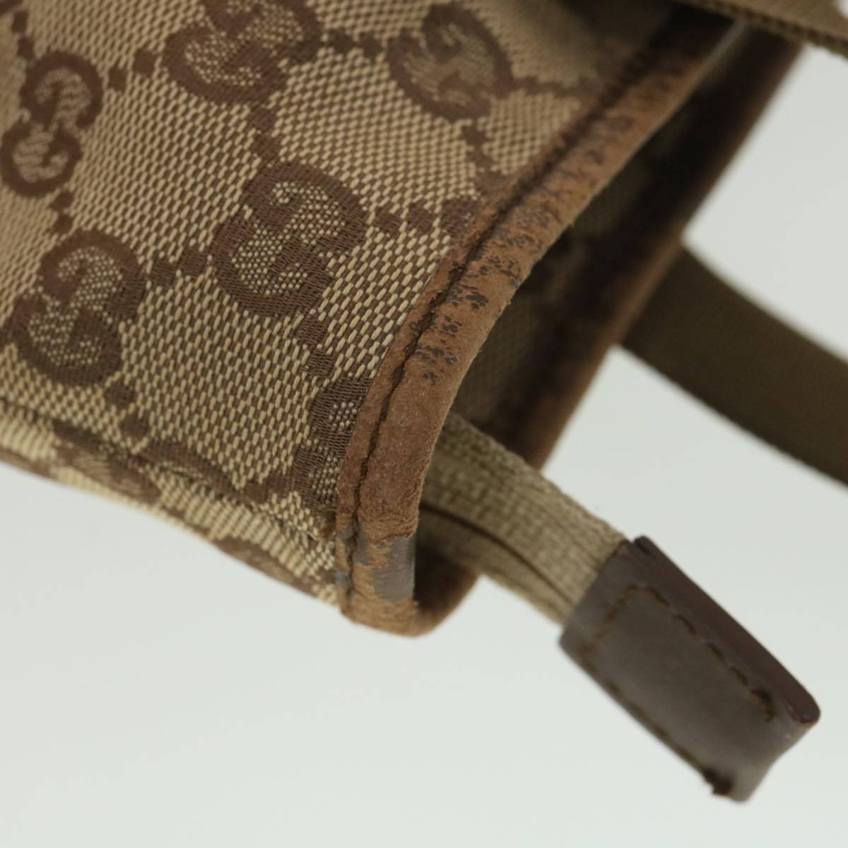 GUCCI GG Canvas Tote Bag Beige Brown 0190401 ac1839