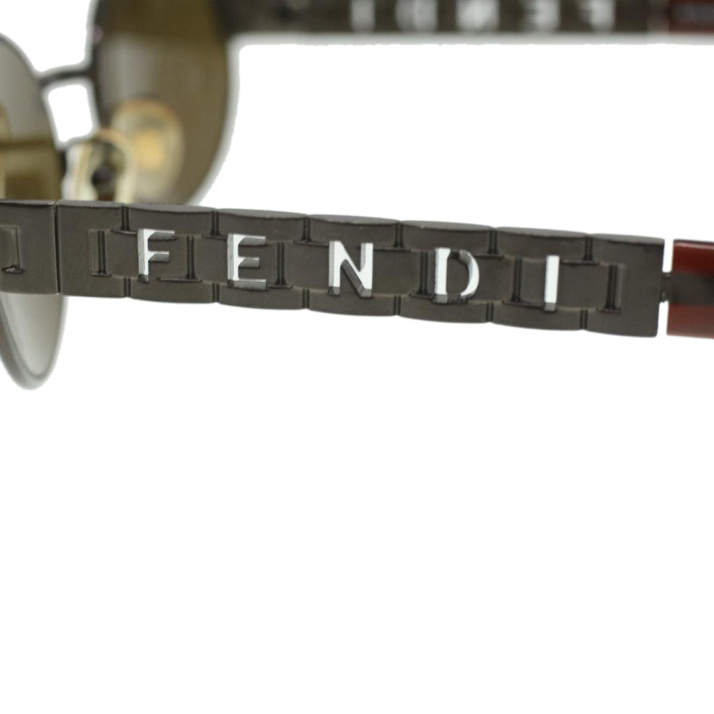 FENDI Sunglasses metal Brown ac1847