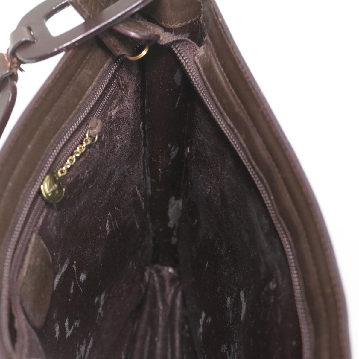 GUCCI Shoulder Bag Leather Brown 001 2122 1822 ac1903