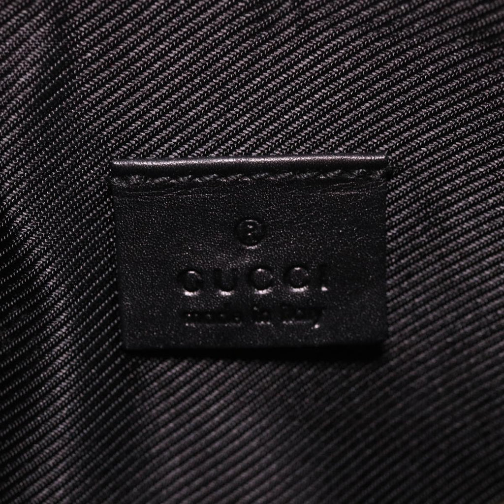 GUCCI Guccissima Pouch Black 141810 ac1916