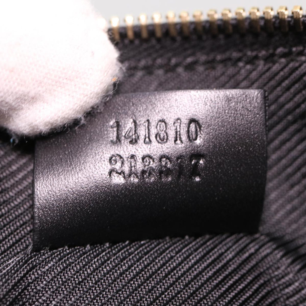 GUCCI Guccissima Pouch Black 141810 ac1916