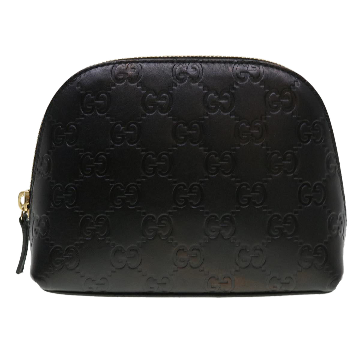 GUCCI Guccissima Pouch Black 141810 ac1916