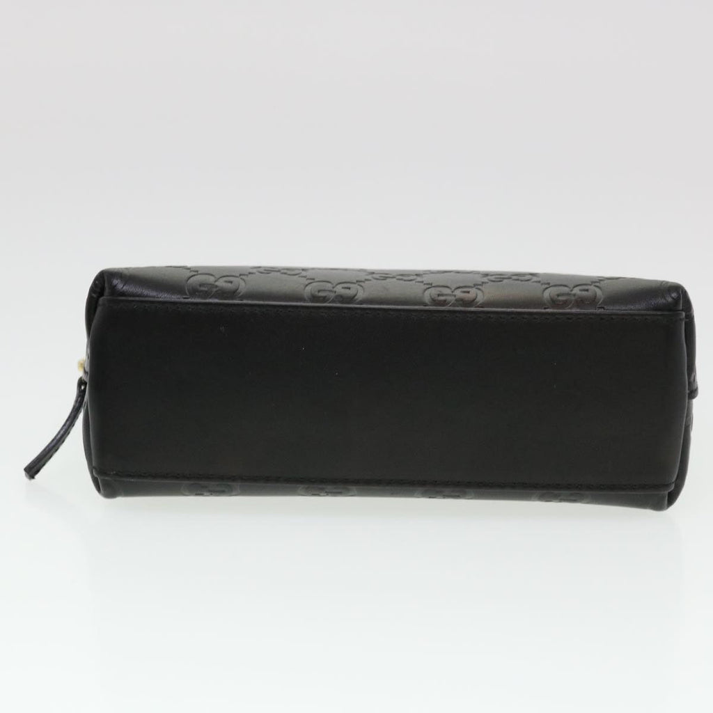 GUCCI Guccissima Pouch Black 141810 ac1916