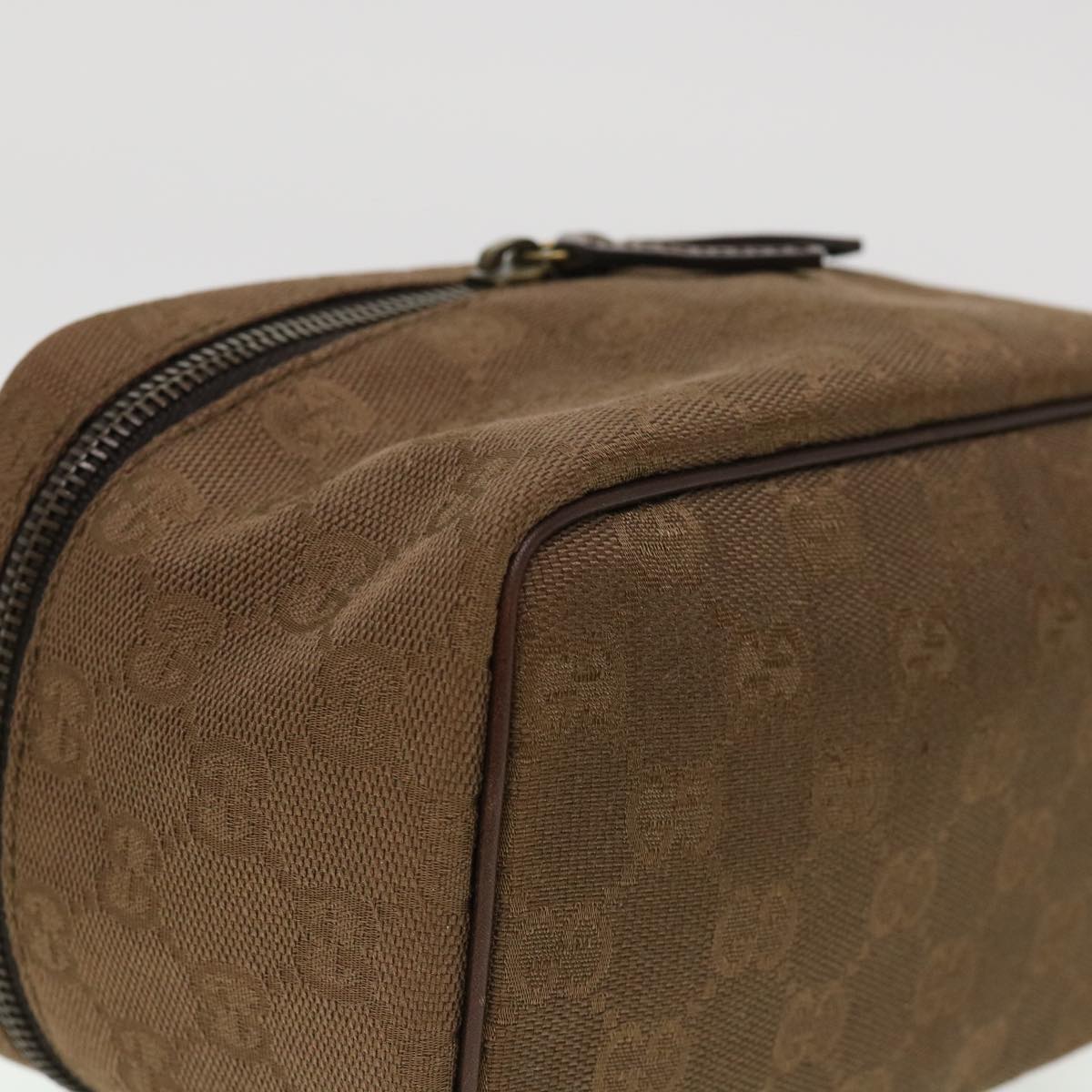 GUCCI GG Canvas Pouch Brown 106645 3444 ac1918