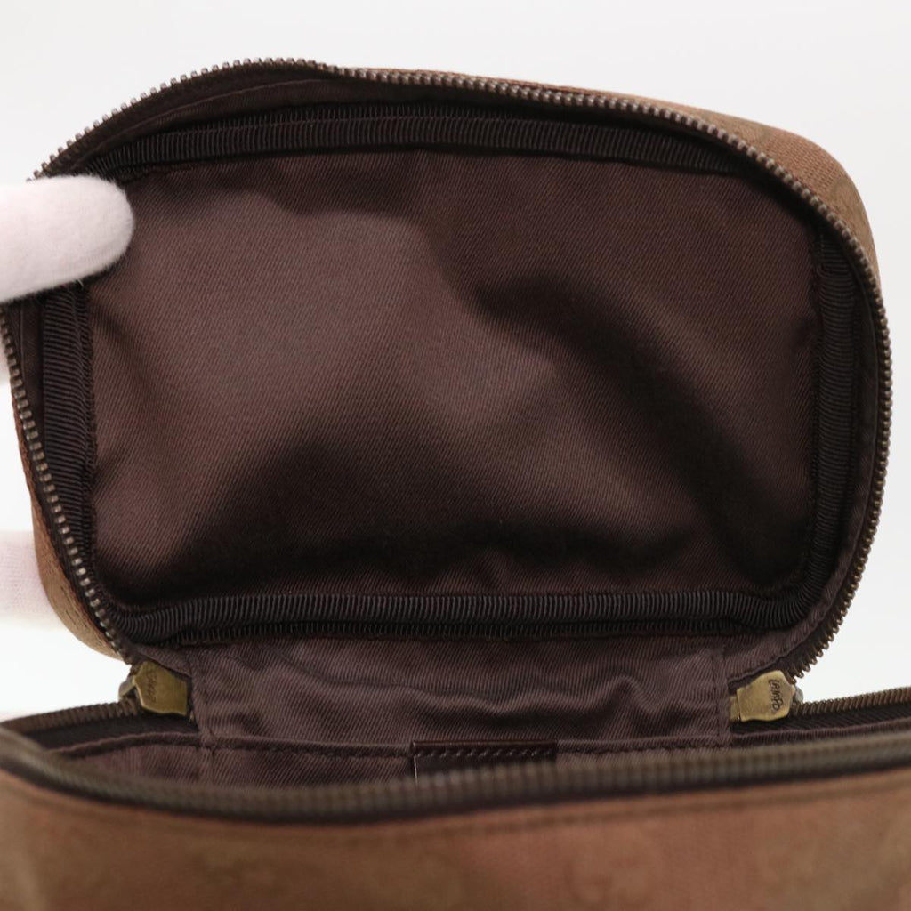 GUCCI GG Canvas Pouch Brown 106645 3444 ac1918