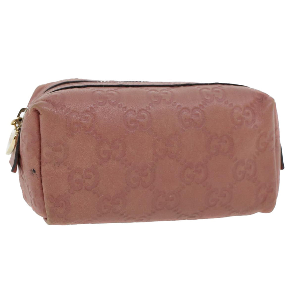 GUCCI GG Canvas Guccissima Pouch Pink 153228 ac1928